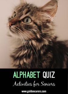 Alphabet Quiz #3