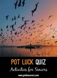 Pot Luck Quiz 34