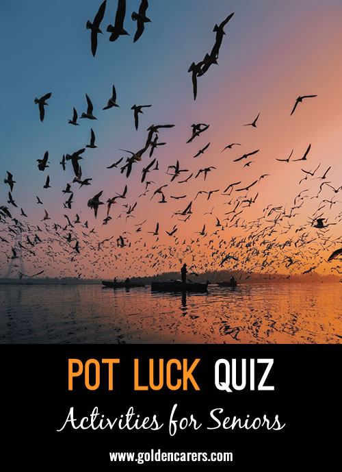 Pot Luck Quiz 34