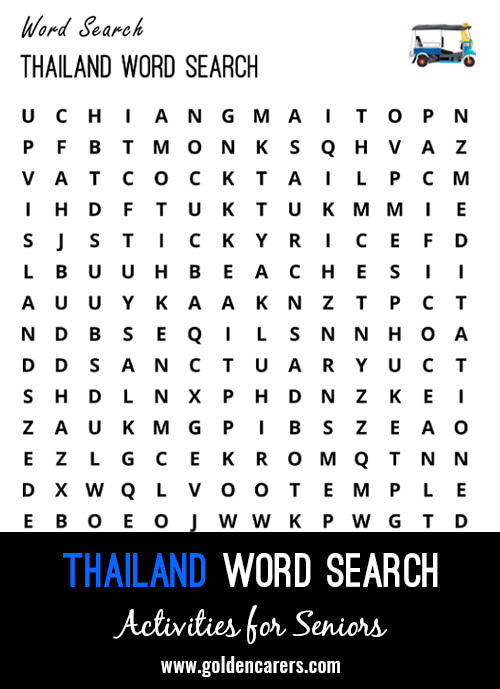 Thailand Word Search