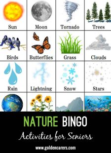 Nature Bingo