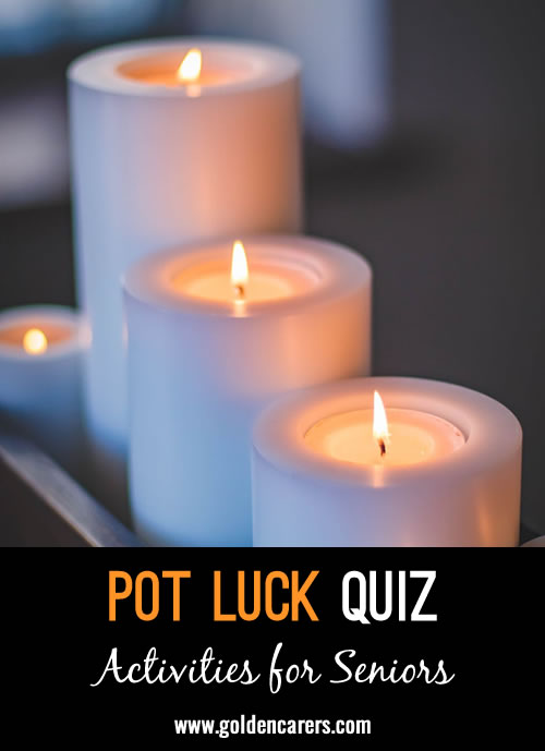 Pot Luck Quiz 36