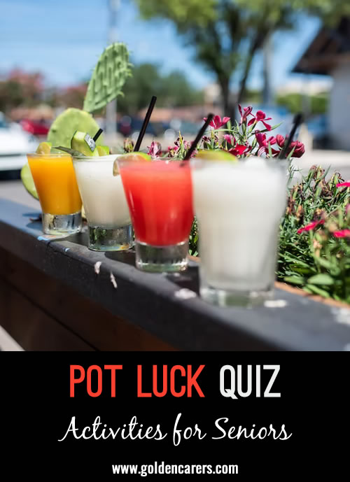 Pot Luck Quiz 38