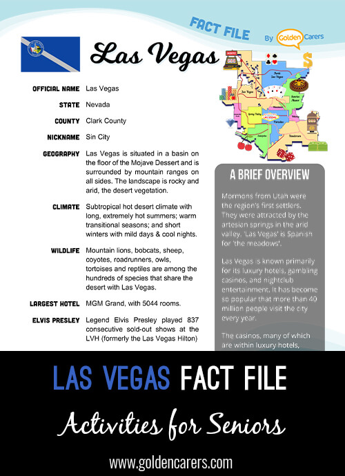 Las Vegas Fact File