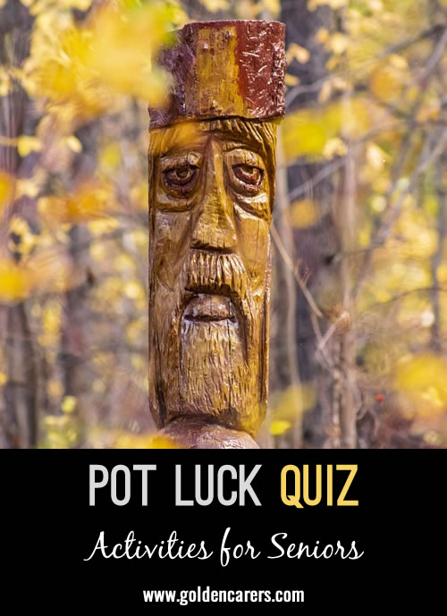 Pot Luck Quiz 39