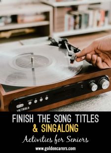 Finish the Song Titles & Singalong