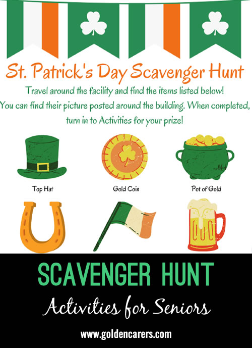 St. Patrick's Day Scavenger Hunt