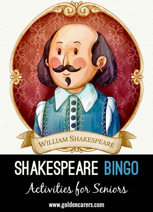 Shakespeare Bingo - Quotes & Characters