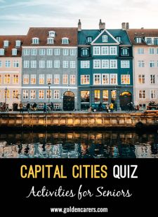 Capital Cities Quiz