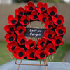 Egg Carton ANZAC Day Wreaths