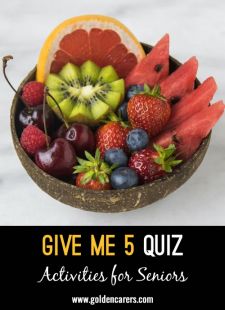 Give Me 5: Quick-Fire Quiz