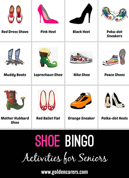 Shoe Bingo