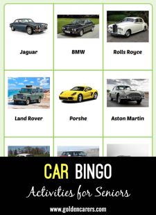 Car Bingo