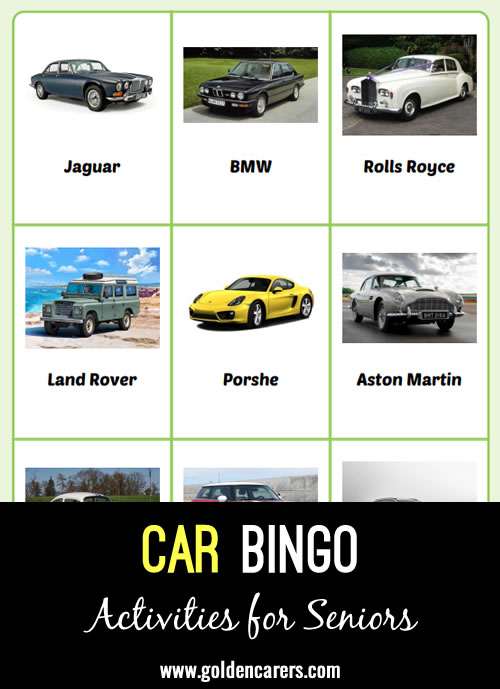 Car Bingo