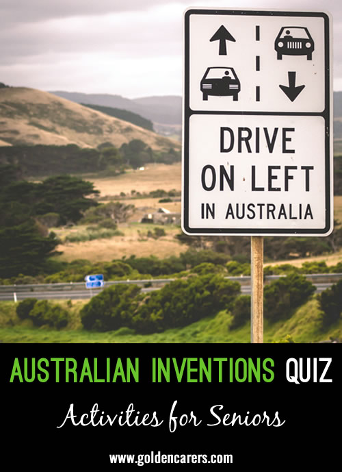 Australian Inventions Quiz