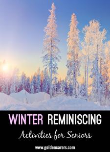 Winter Reminiscing Questions