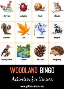 Woodland Bingo