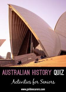 Australian History Quiz #2