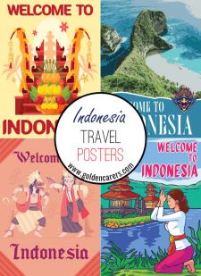 Indonesia Travel Posters