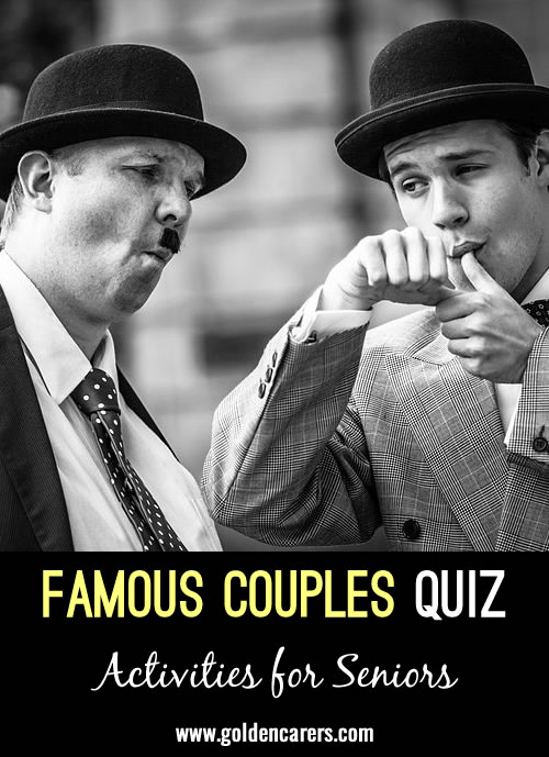 Famous Couples Quiz