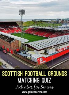 Scottish Football Grounds Matching Quiz