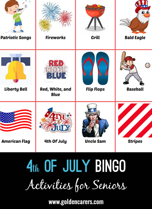 4th of July Bingo