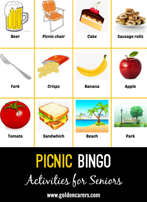 Picnic Bingo