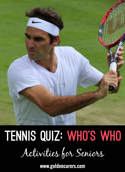 Tennis Players Who's Who?