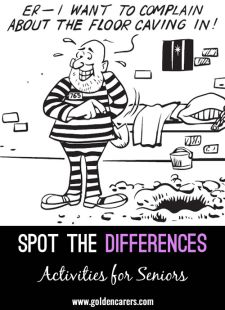 Spot the Differences - Jail