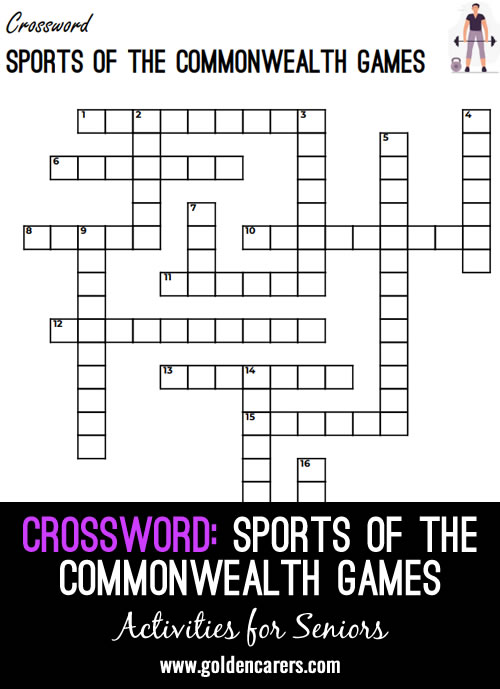 Crossword - Sports of the Commonwealth Games