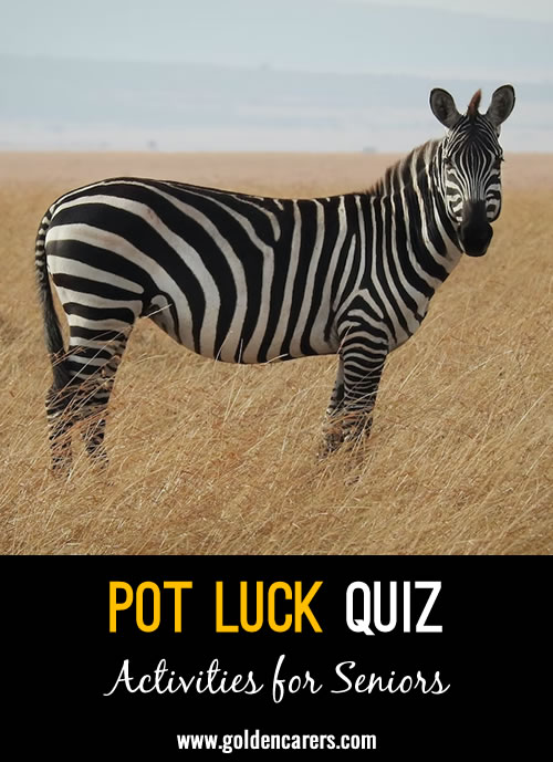 Pot Luck Quiz 50