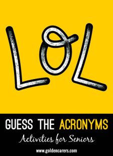 Guess the Acronyms & Abbreviations