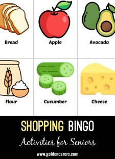 Shopping Bingo