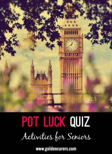 Pot Luck Quiz 56