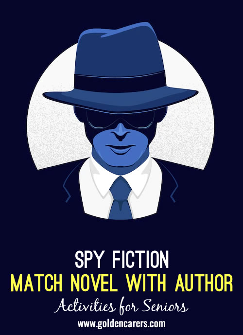 Spy Fiction - Match Novel with Author