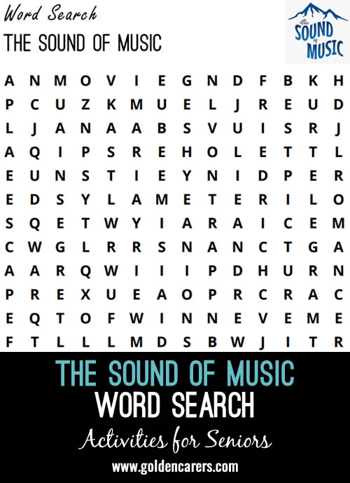 The Sound of Music Word Search