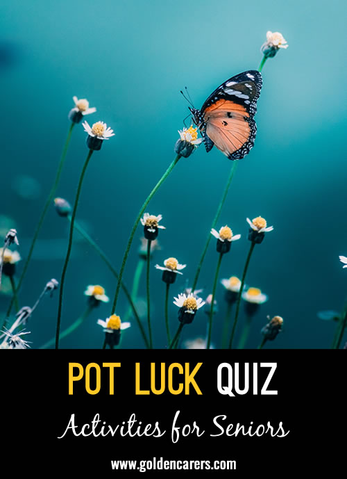 Pot Luck Quiz 74