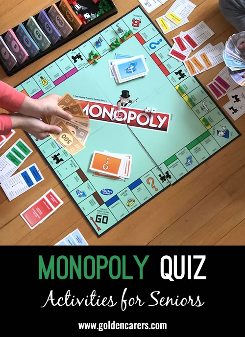 Game of Monopoly Quiz