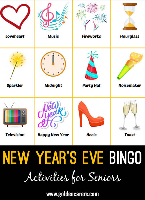 New Year's Eve Bingo