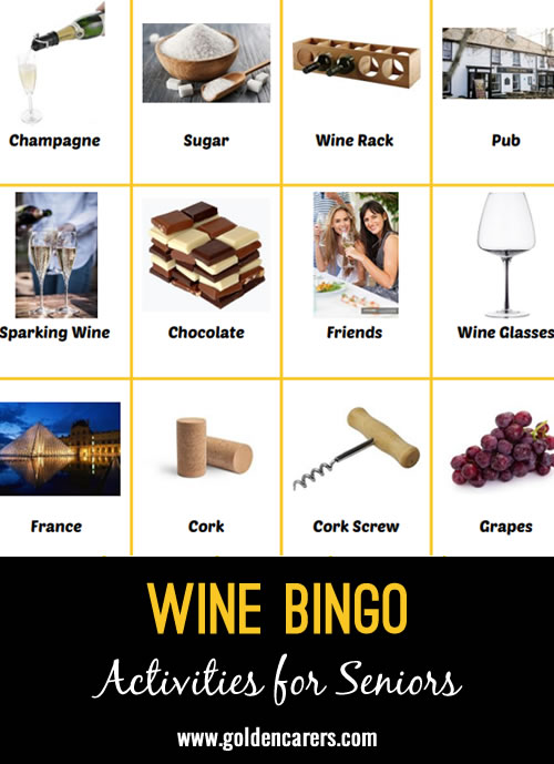 Wine Bingo