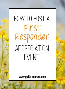 How to Host a First Responder Appreciation Event