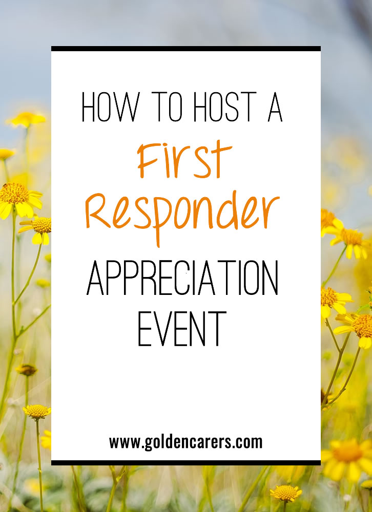 How to Host a First Responder Appreciation Event