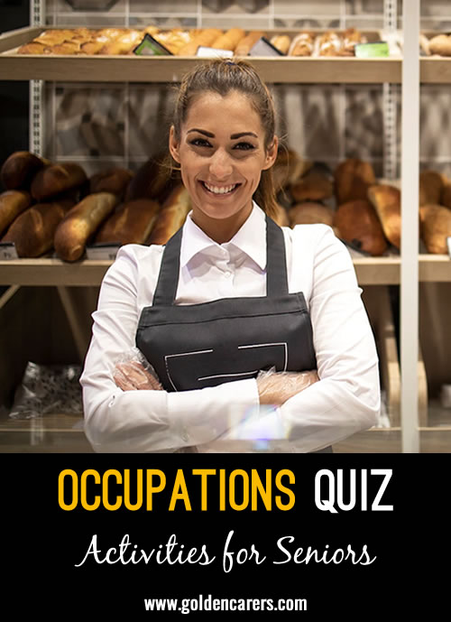 Occupations Quiz