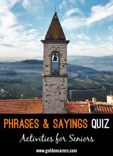 Phrases & Sayings Quiz