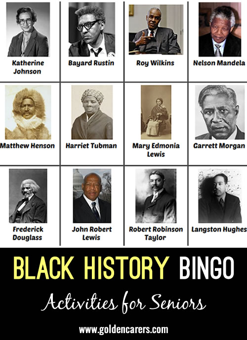 Black History Bingo