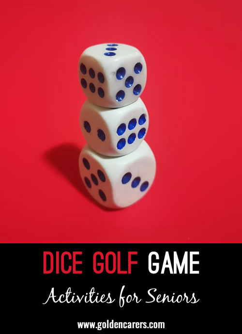 Dice Golf Game