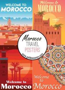 Morocco Travel Posters