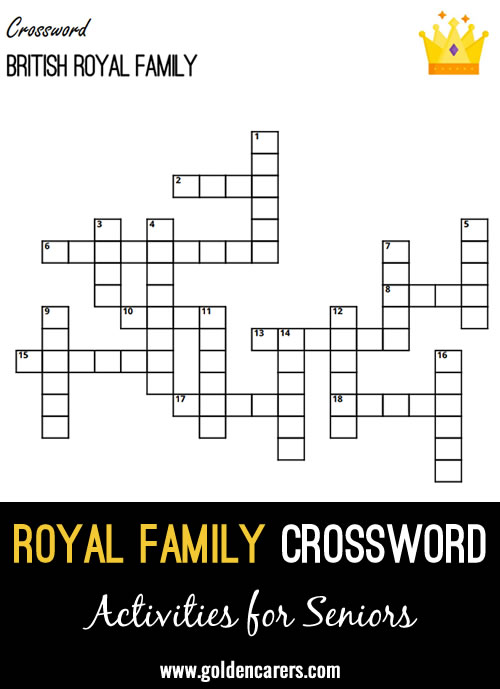 British Royal Family Crossword