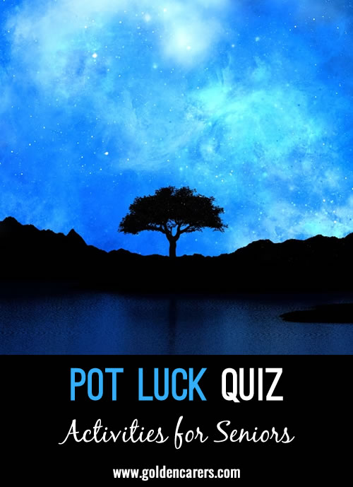 Pot Luck Quiz 61