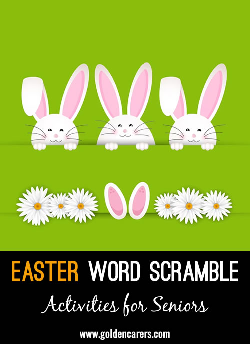 Easter Word Scramble